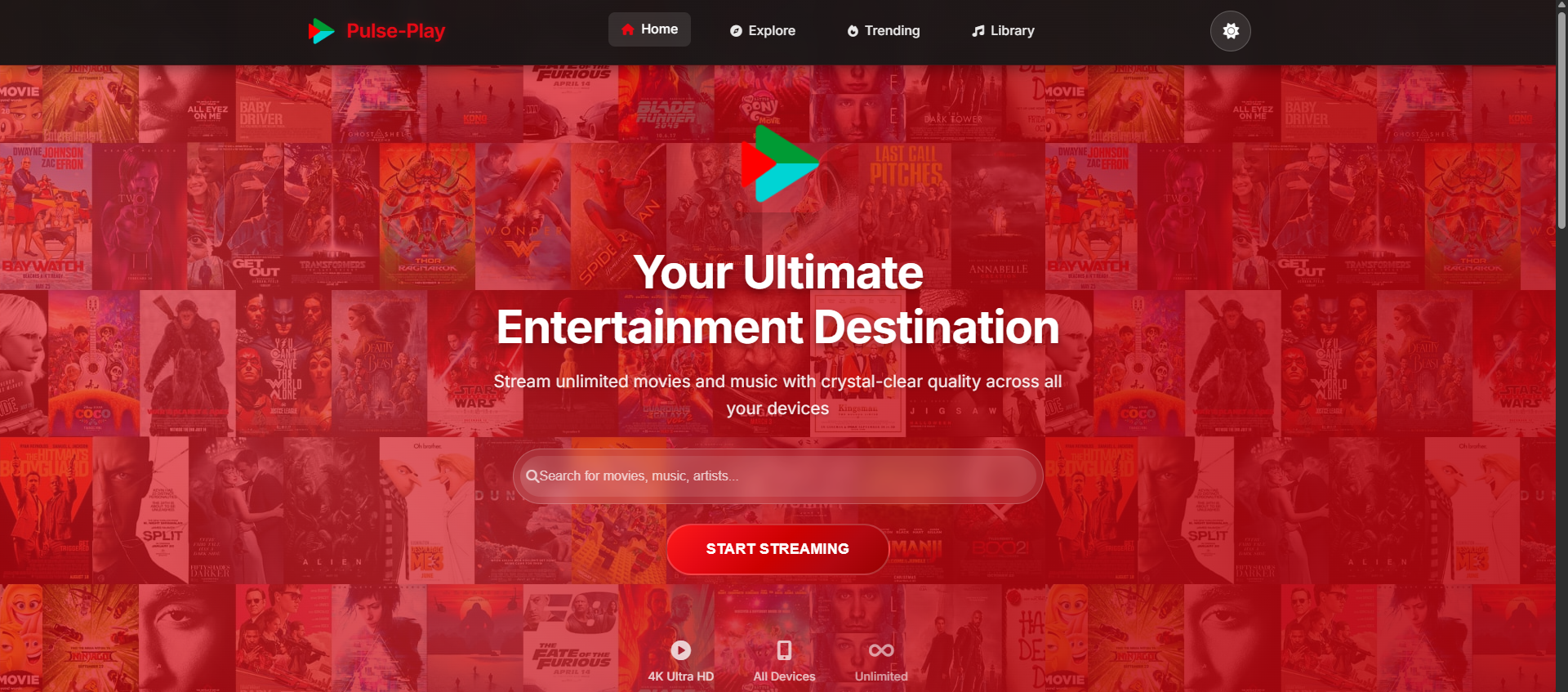 Frontend Development Project Screenshot